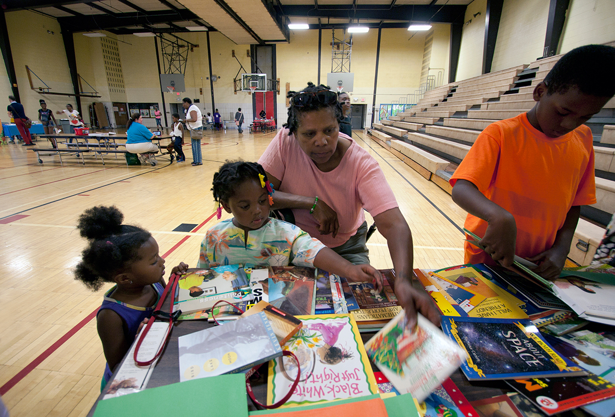 The Brownell-Holmes STEM Expo and Open House offered family fun with a purpose — linking children and parents with activities that reduce learning loss over the summer months.