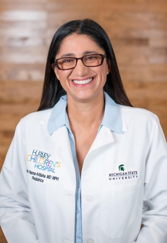 Dr. Mona Hanna-Attisha headshot.