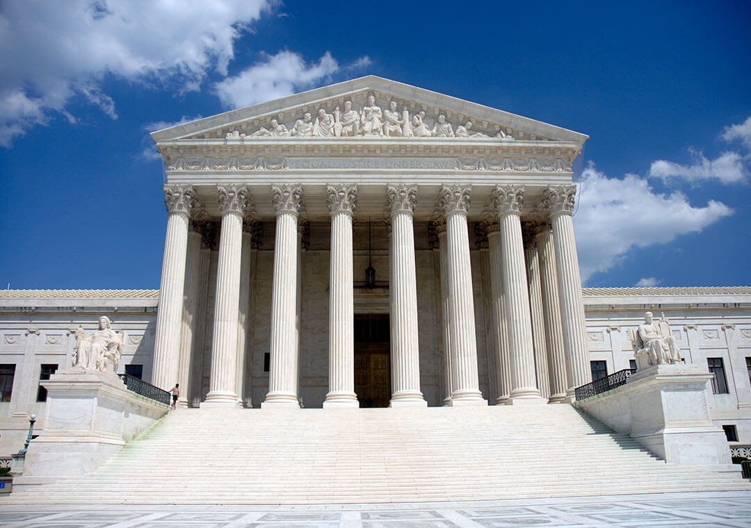 Facade of the United States Supreme Court.