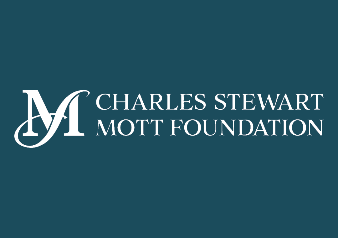 The Charles Stewart Mott Foundation logo.