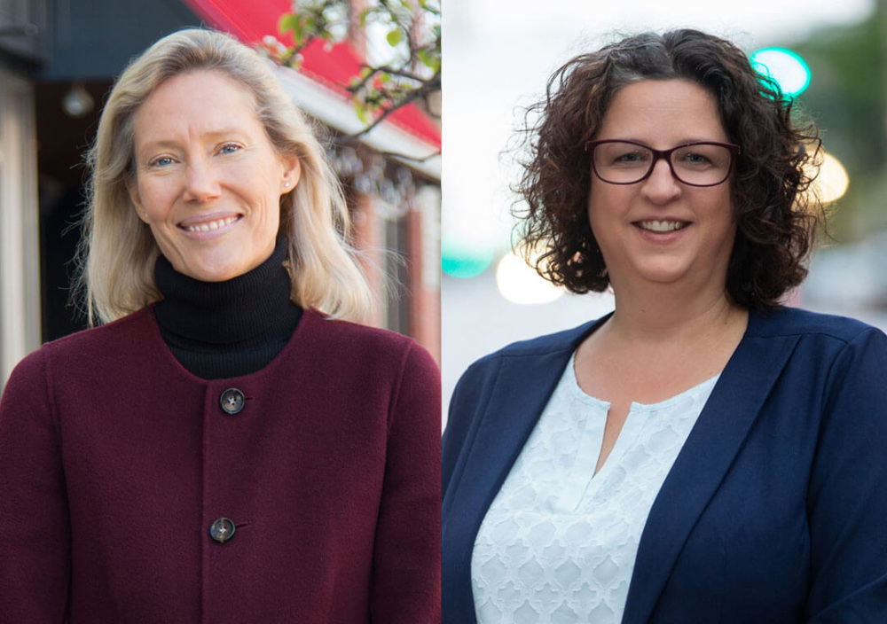 Kimberly Roberson (left) and Jennifer Acree (right) headshots.